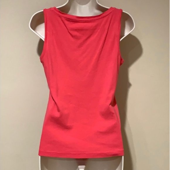 Talbots Pink Sleeveless Boatneck Top - Picture 3 of 4